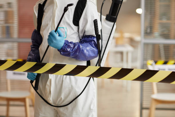 Professional Biohazard technician working in Caroline, WI